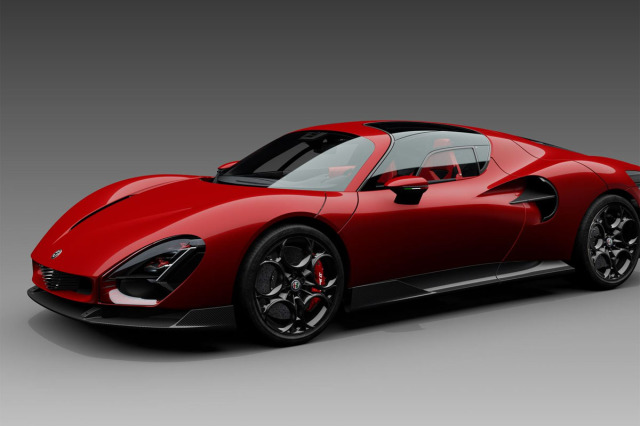 予約商品 ** BBRC317B Alfa Romeo 33 Stradale Rosso Alfa