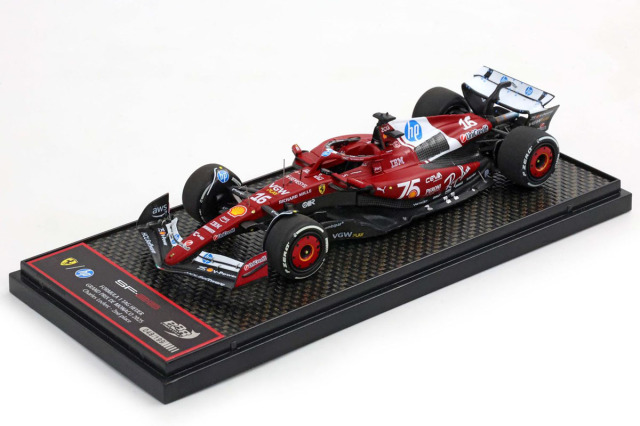 ** 予約商品 ** BBRC321C16 Ferrari SF-25 Monaco GP livery for 75 years with Shell C.Leclerc Limited 199pcs