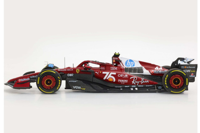 予約商品 ** BBRC321C44 Ferrari SF-25 Monaco GP livery for 75 years