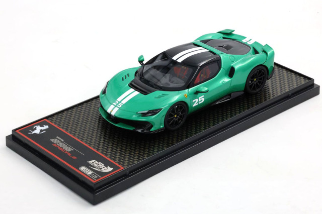 ** 予約商品 ** BBRC323A 1/43 Ferrari 296 Speciale Verde Nurburgring Limited 126pcs