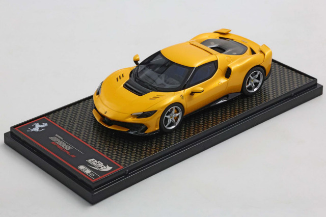 ** 予約商品 ** BBRC323D 1/43 Ferrari 296 Speciale Giallo Tristrato Limited 28pcs