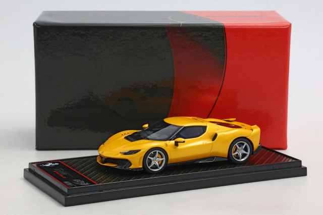 BBRC323D 1/43 Ferrari 296 Speciale Giallo Tristrato Limited 28pcs
