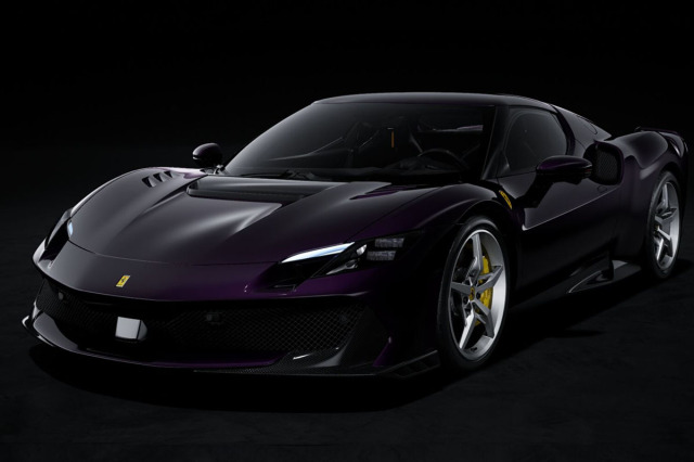 ** 予約商品 ** BBRC323F 1/43 Ferrari 296 Speciale Viola Hong Kong