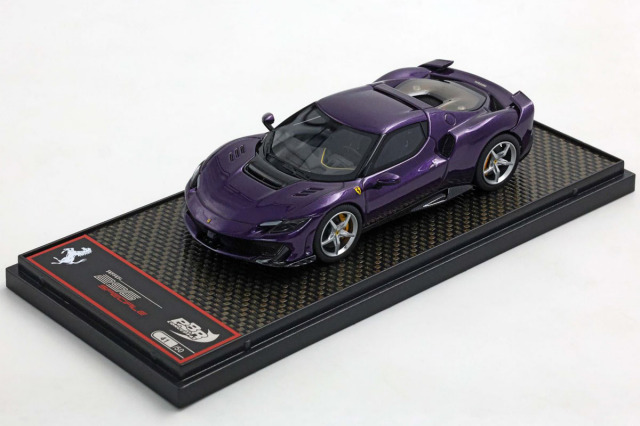 ** 予約商品 ** BBRC323F 1/43 Ferrari 296 Speciale Viola Hong Kong