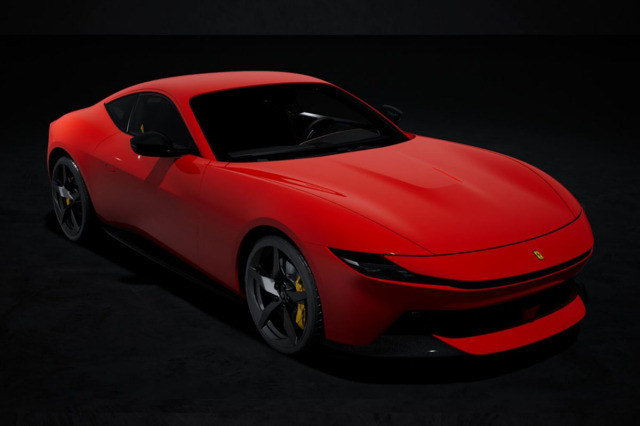 ** 予約商品 ** BBRC326A1 1/43 Ferrari Amalfi Rosso Corsa / Black Wheels Limited 32pcs