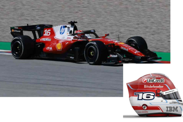 ** 予約商品 ** BBRC332C16DR 1/43 Ferrari SF26 F1 Barcelona-Catalunya GP 2026 C.Leclerc (with Driver)