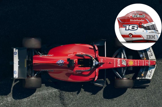 ** 予約商品 ** BBRC332E16DR 1/43 Ferrari SF26 Italia GP 2026 (Schumacher Tribute) C.Leclerc  (with Driver)