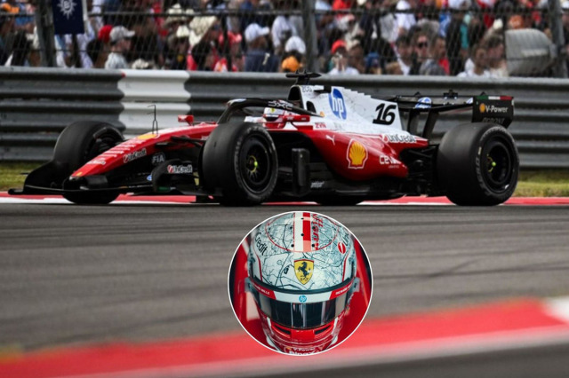 ** 予約商品 ** BBRC332F16DR 1/43 Ferrari SF26 F1 USA GP Austin - Special livery Leclerc (with Driver)