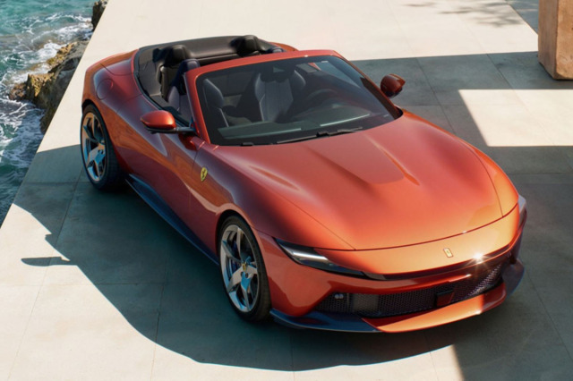 ** 予約商品 ** BBR Deluxe C333ADL 1/43 Ferrari Amalfi Spider Rosso Tramonto