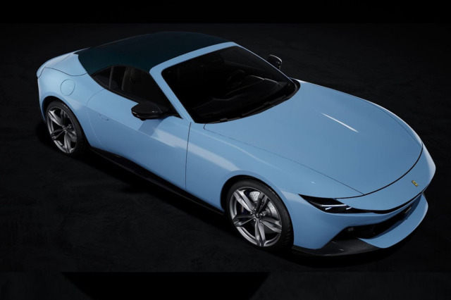 ** 予約商品 ** BBRC333D 1/43 Ferrari Amalfi Spider Azzurro La Plata