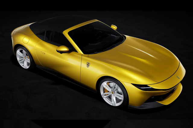 ** 予約商品 ** BBR Deluxe C333EDL 1/43 Ferrari Amalfi Spider Giallo Tristrato