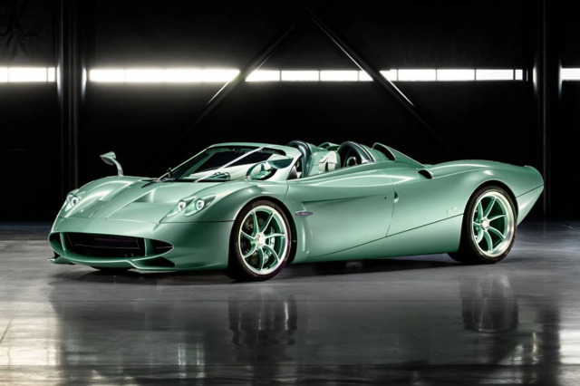** 予約商品 ** BBRC335A 1/43 Pagani Huayra Codalunga Speedster Verde Speedster