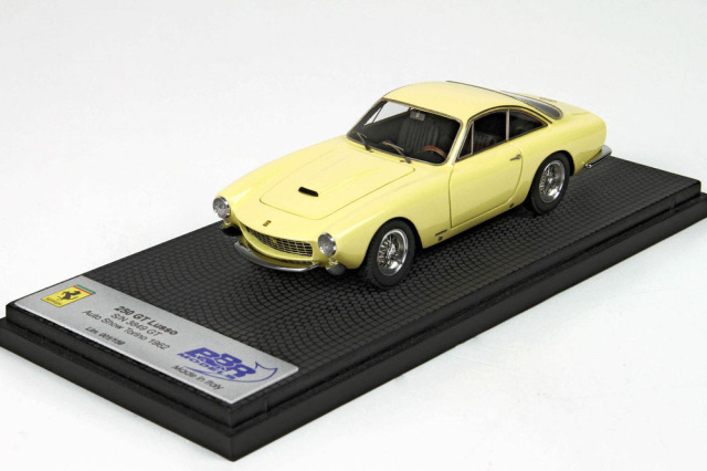 BBR CAR39A Ferrari 250 GT Berlinetta Lusso S/N 3849 1962 Paris Motor Show Limited 159pcs
