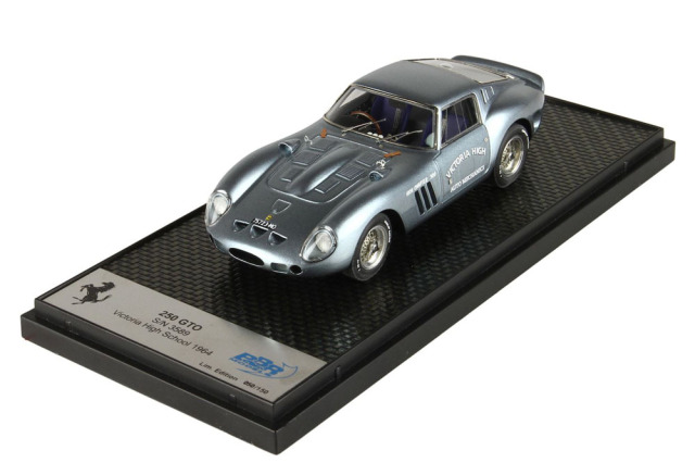 【お取り寄せ商品】 BBR CAR70A Ferrari 250GTO S/N 3589 Victoria High School 1964 Limited 150pcs
