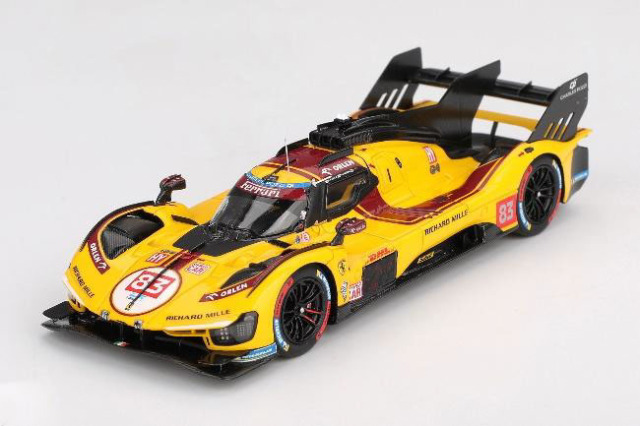 ** 予約商品 ** BBR CS018 1/43 Ferrari 499P WEC Qatar 1812km 2025 2nd #83 AF Corse
