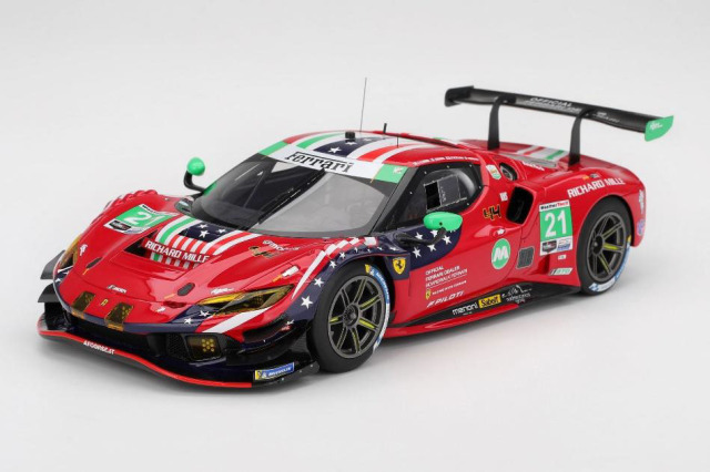 ** 予約商品 ** BBR CS18012 1/18 Ferrari  296 GT3 IMSA Daytona 24H 2025 #21 Af Corse