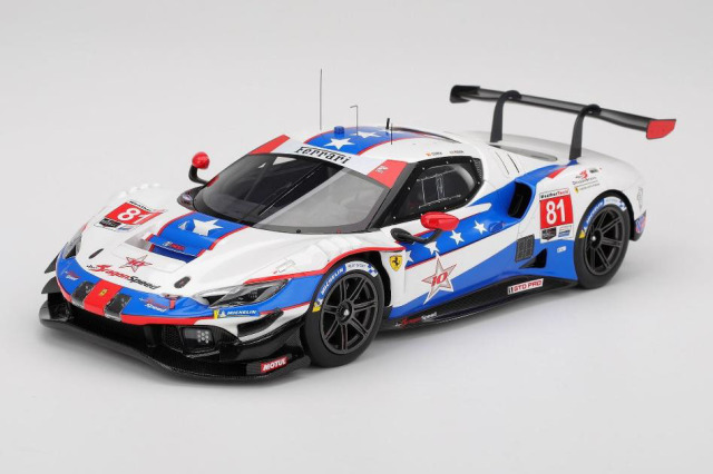 ** 予約商品 ** BBR CS18017 1/18 Ferrari  296 GT3 IMSA Watkins Glen 2025 #81 DragonSpeed