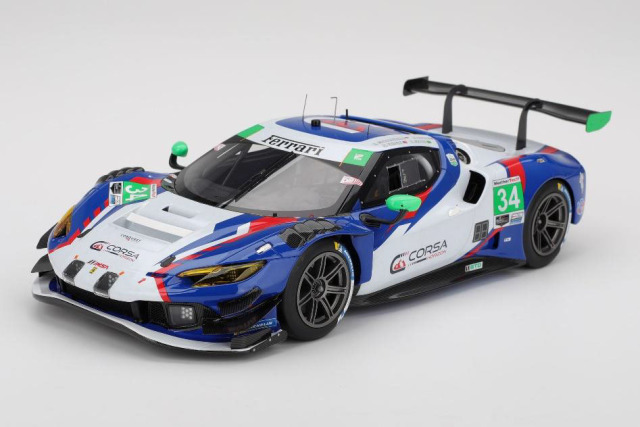 予約商品 ** BBR CS18020 1/18 Ferrari 296 GT3 IMSA Daytona 24H 2025