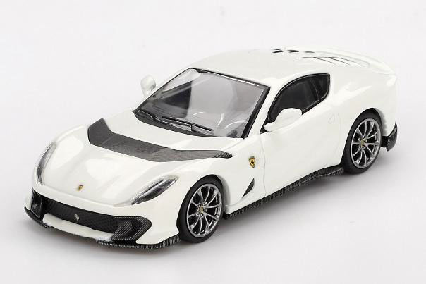 ** 予約商品 ** BBR FER64010 1/64 Ferrari 812 Competizione Bianco Avus