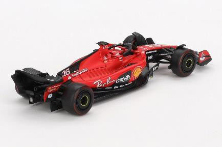 BBR FER64014 1/64 Ferrari SF-23 2023 #16 Bahrain GP C.Leclerc