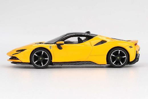 予約商品 ** BBR FER64031 1/64 Ferrari SF90 Giallo Modena ミニカー