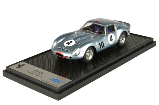 ** 予約商品 ** BBR GTO10 1/43 Ferrari 250 GTO S/N 3589 TT Nassau 1962 Tourist Trophy  #4 I.Ireland Limited 150pcs