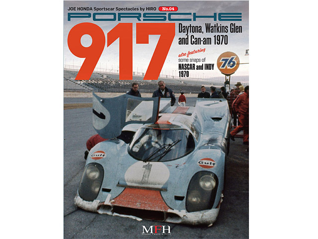 書籍 Sportscar Spectacles No.04 ポルシェ 917 Daytona WatkinsGlen and Can-am 1970