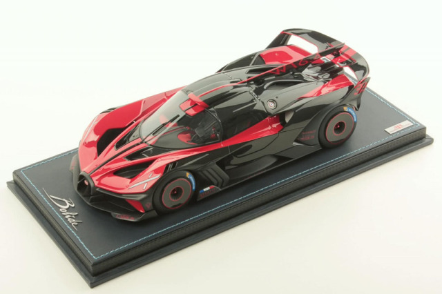 ** 予約商品 ** MR collection BUG014C 1/18 Bugatti Bolide Italian Red