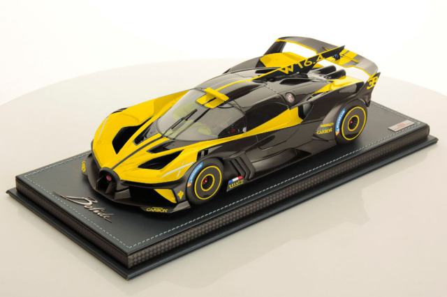 予約商品 ** MR collection BUG014D 1/18 Bugatti Bolide Jaune