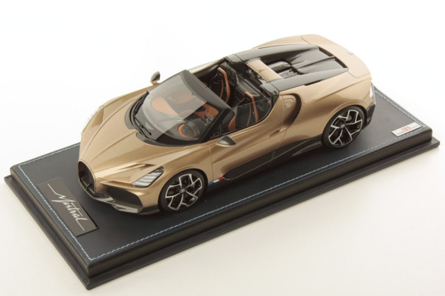 MR collection BUG015D 1/18 Bugatti W16 Mistral Dore ミニカー専門店