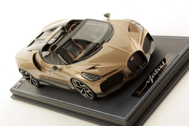 MR collection BUG015D 1/18 Bugatti W16 Mistral Dore ミニカー専門店