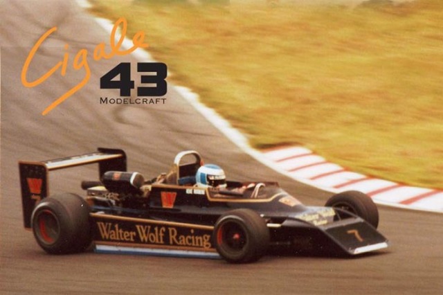 Cigale 43 Decal CDS032 1/43 March 792 BMW Walter Wolf Racing Keke