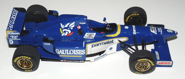 Chequered Flag 20013 1/20 リジェ JS43 1996 モナコGP Winner O.Panis