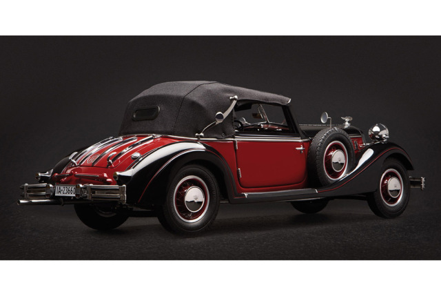クラシックカー ミニカー ボルドー ブラック お取り寄せ商品】 CMC C-010 1/12 Horch 853 1937 Red/Black ミニカー