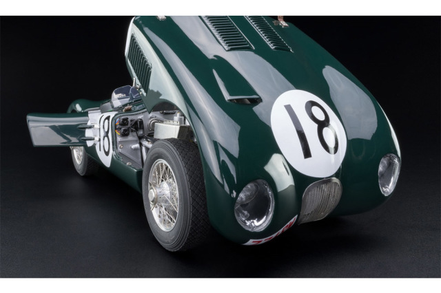 CMC 1/18 Jaguar C-Type - Vainqueur 24h Du Mans 1953, Rolt/Hamilton, Modèle M-195