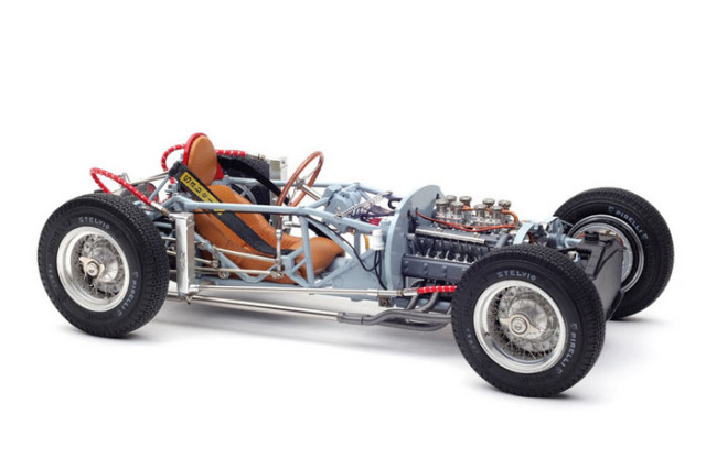 ミニカー CMC Lancia D50 1955 Rolling Chassis M198 お取り寄せ商品】 CMC M198 1/18 Lancia D50 1955 Rolling
