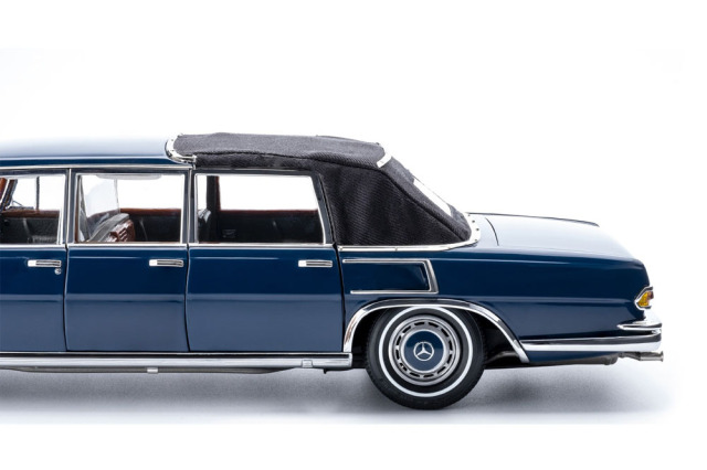 ミニカー　1/18 メルセデス・ベンツ W100 6ドア プルマン(メタリックミンクグレー) [M204] Amazon | CMC 1/18スケール メルセデス・ベンツ W100 6ドア
