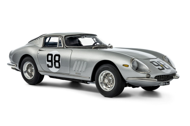 CMC M211 1/18 Ferrari 275 GTB/C Silver S/N 9051 #98 Limited 1000