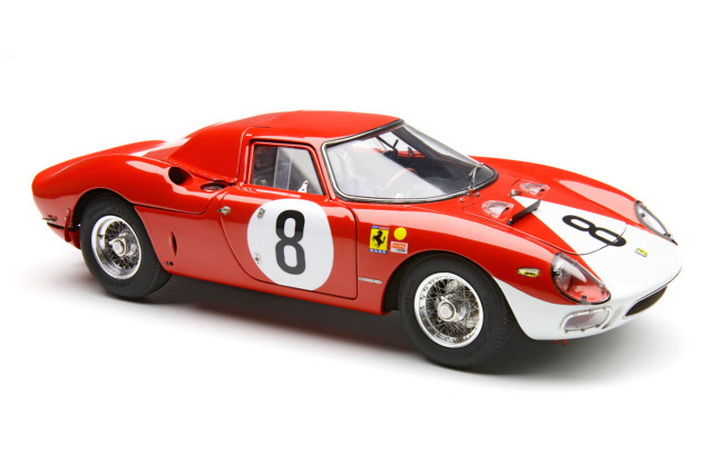 【お取り寄せ商品】 CMC M-262 1/18 Ferrari 250 LM Reims 12h 1964 #8 #5909 Surtees/Bandini RHD Limited 1500pcs
