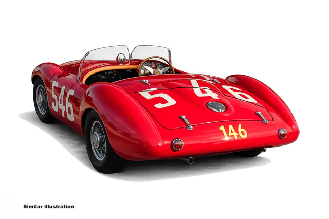 ** 予約商品 ** CMC M-303 1/18 Ferrari 375 MM Spider Red #546 1954 Mille Miglia Limited 1500pcs