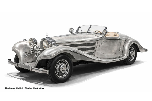 ** 予約商品 ** CMC M-314 1/18 Mercedes-Benz 500K Spezial Roadster Clear finish Limited 1500pcs