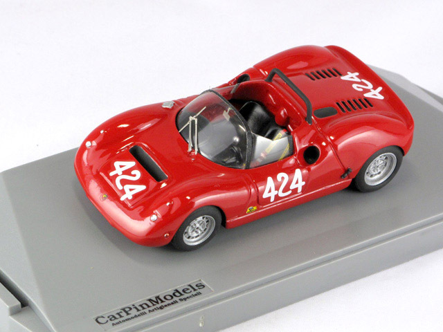 CarPin Models CP07 フィアット Abarth 2000SP Targa Florio #424 1966