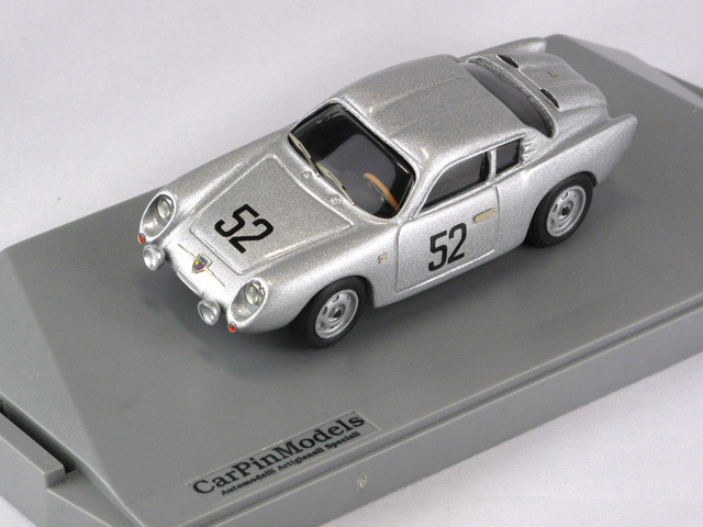 CarPin Models CP13 フィアット Abarth 750Z #52 Mille Miglia 1957