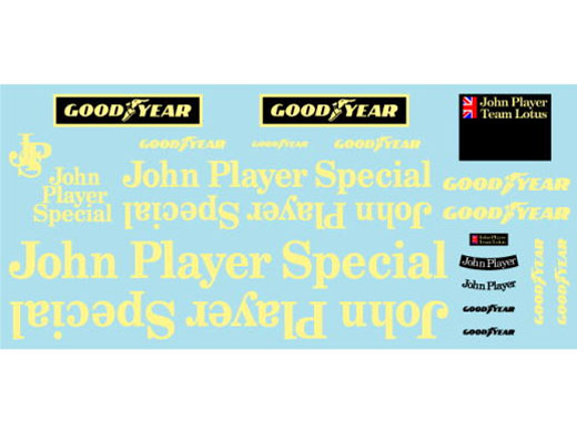 Museum collection D1090 1/12 Lotus 78 Logo Decal (Tamiya) 【メール便可】