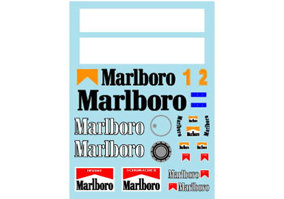 Museum collection D1115 1/43 Ferrari F310 Logo Decal (PMA) 【メール便可】