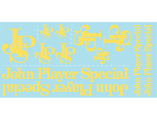 Museum collection D1137 1/8 Lotus 97T JPS Decal (DeAgostini) 【メール便可】