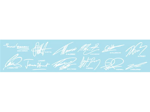 Museum collection D1138 Signature Logo Decal【メール便可】