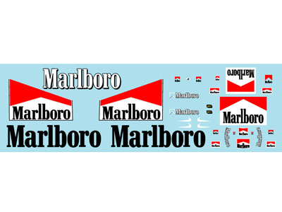 Museum collection D166 1/18 M.Schumacher 52th Victory Marlboro Decal【メール便可】