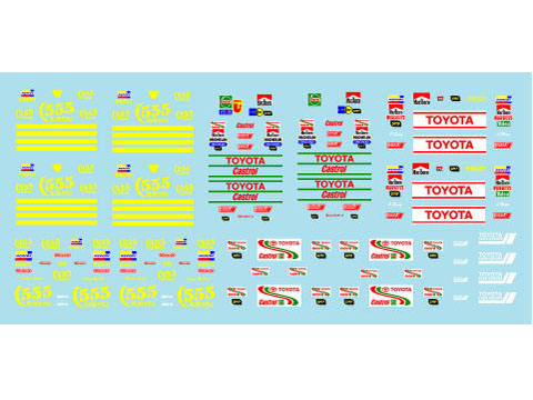 Museum collection D185 1/24 Rally Mechanic 94,95 Subaru &92,93 Toyota【メール便可】