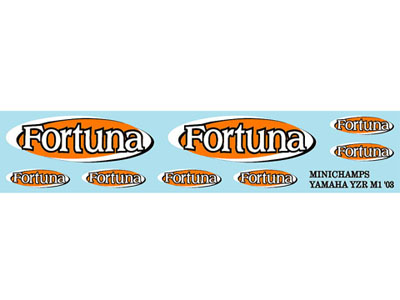 Museum collection D205 1/12 YZR M1 03 Fortuna Decal【メール便可】